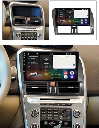 Autoradio 2 Din Android 14.0 pour XC60 2008-2017 GPS Navigation 9'' Y700s - 2