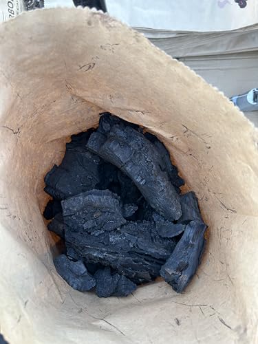 Carbón vegetal 100% encina artesanal de calidad prémium 15 kg 4