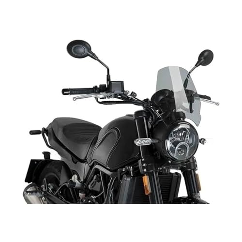 Déflecteur pare-brise moto Leoncino 500 saute-vent fumé 2016-2021