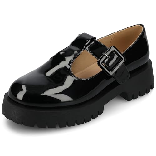 Journee Collection Women's Suvi-pbl-090 Mary Jane Flat