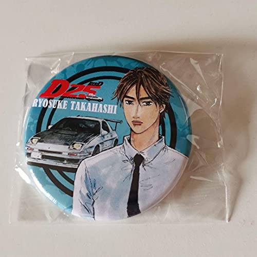 頭文字D 25周年記念 缶バッジ 高橋涼介 箱根大観山