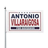 Antonio Villaraigosa California Governor 2026 Flag 3x5 Ft Outdoor Double Sided Flags Yard Sign For Indoor Outdoor Decorations