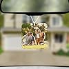Personalised Car Air Freshener with Custom Printed Photo, Picture or Logo - Choose Your Own Scent, Square #1
