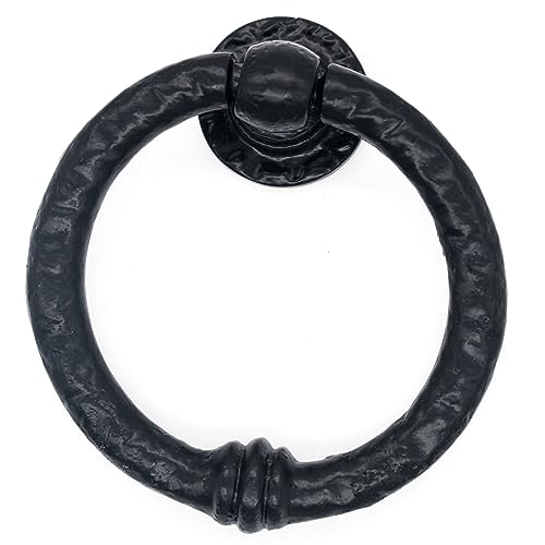 Llamador de puerta de hierro fundido Mythrojan de gran resistencia exterior 5