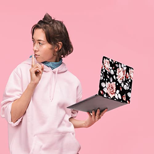 Calcomanía para laptop de 15.6 pulgadas y vinilo protector universal reutilizable flor 2 para PC 6