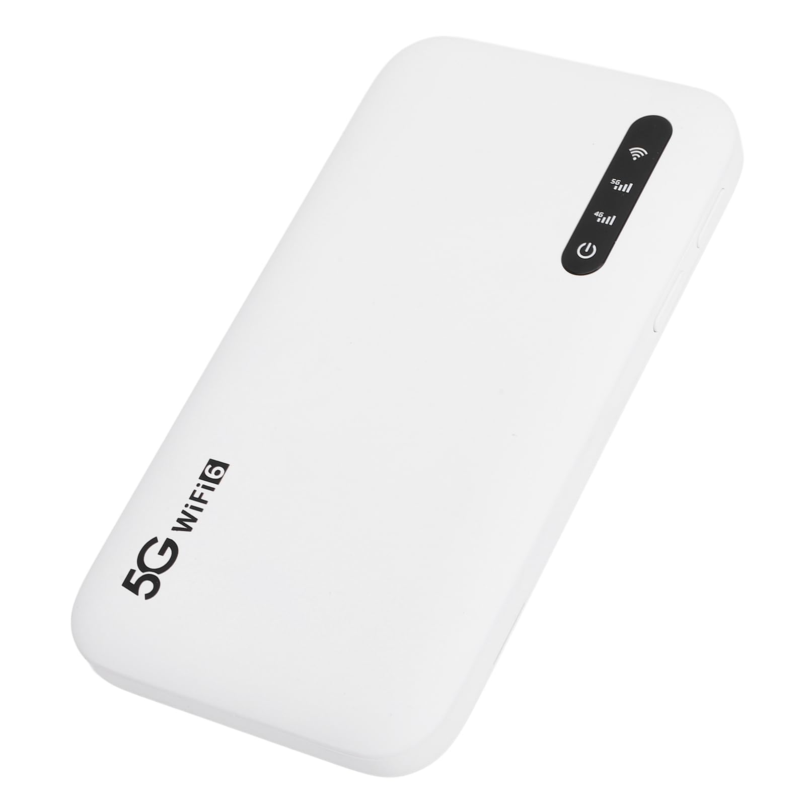 Router Portatile 5G WiFi 6 Hotspot Mobile Affidabile Ad Alta velocità 16 Dispositivi 6100mAh per Viaggiatori Bianco