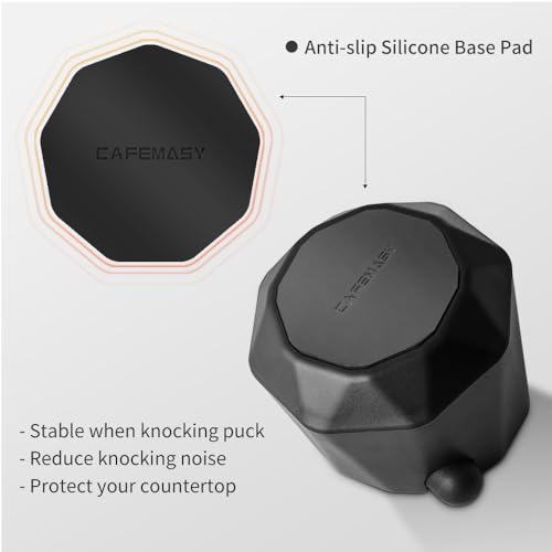 CAFEMASY Diamond Shape Mini Knock Box
