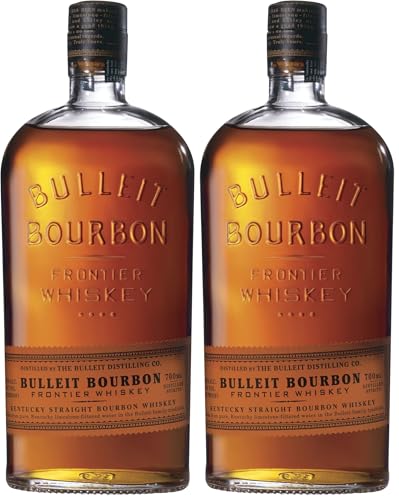 Bulleit Bourbon Frontier | American High Rye Whiskey | Geschenkempfehlung für Freunde & die...