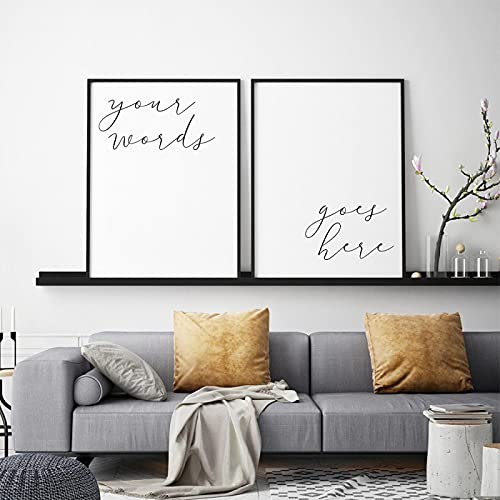 Peinture affiche nordique minimaliste pour sublimer votre salon moderne