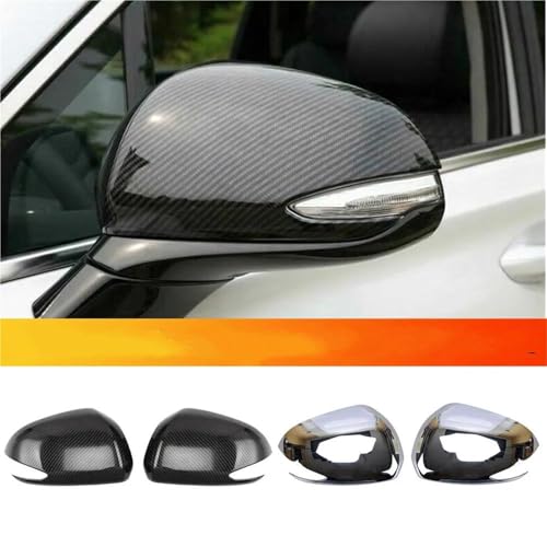 Capuchon de rétroviseur look carbone pour masquer les rayures auto - 7