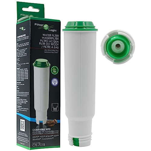 Miniatura 5 de Filterlogic Cfl-701b 2x Filtros De Agua Compatibles Con Krups, Melitta, Nivona Cafeteras Superautomáticas De Espresso - Reemplaza Claris F088 F 088, Pro Aqua Cartucho Para Máquina Automática Café