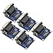 GODIYMODULES 5Pcs MAX3232 DB9 Connector RS232 to TTL Converter Module RS232 Serial Port to TTL Converter Module