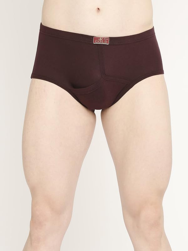 VIP Calzoncillos dorados de algodón muy peinado para hombre, ultra suaves y frescos, varios colores