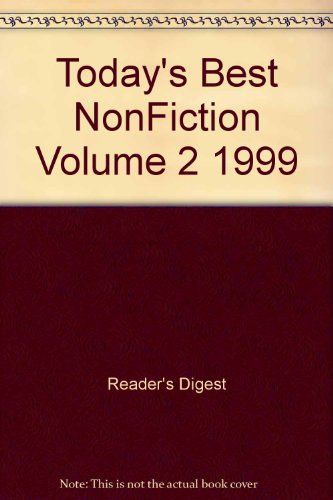 Today's Best NonFiction Volume 2 1999 B0026QLTMY Book Cover