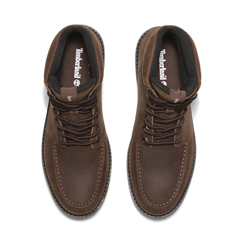 Timberland Timberland Men's Newmarket Mid Lace Up Boot, Dark Brown Full Grain, 13 Medium