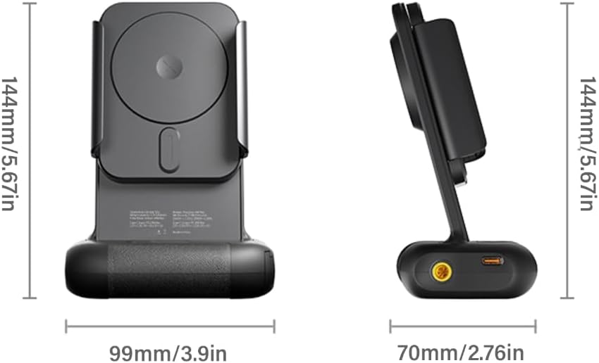 Multiangle Adjustable Phone Bracket with Wireless Shutter Control for Handfree Photos and Video Streaming Easy Portrait