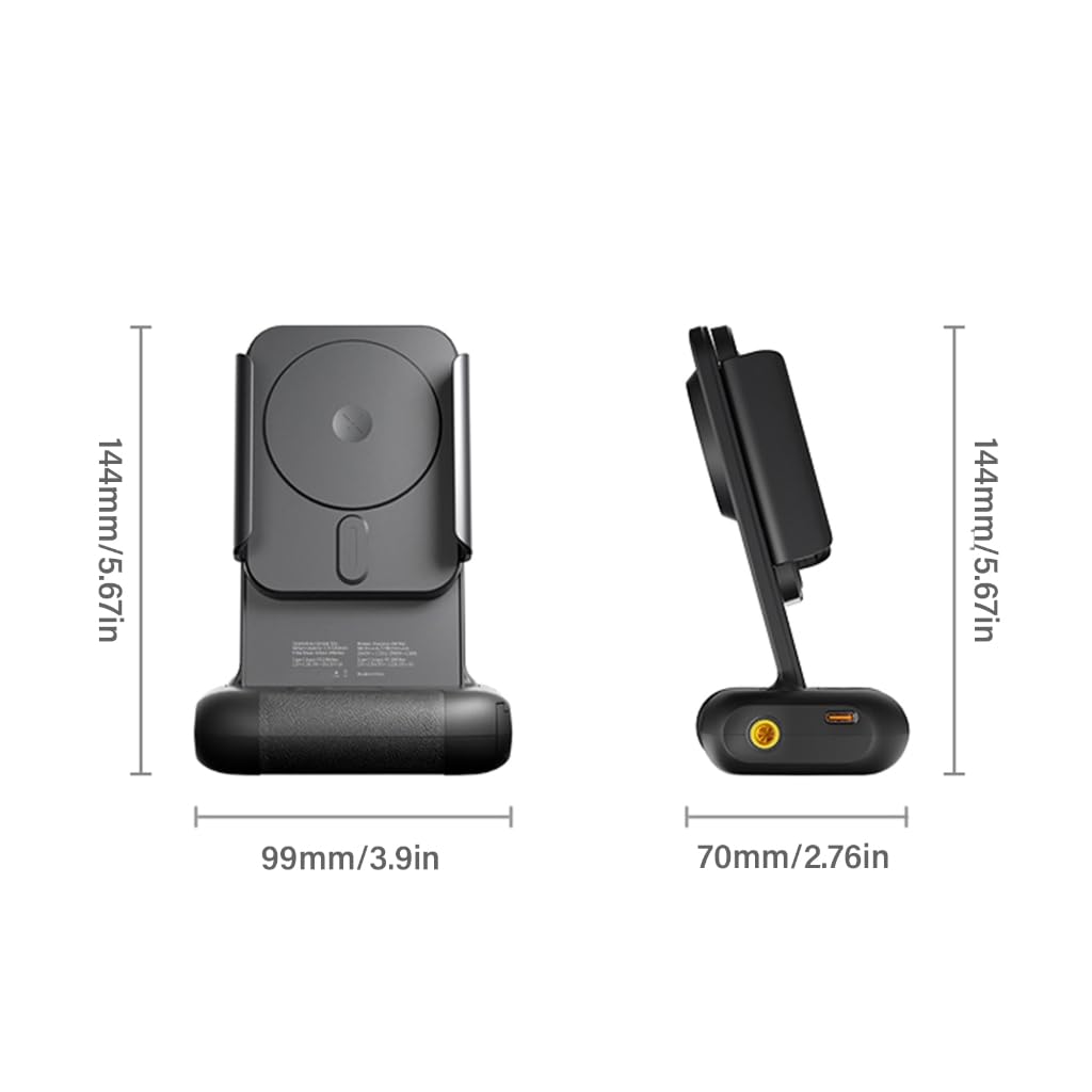 Soporte móvil con mando a distancia, rotación de 90 grados y accesorios extensibles para creadores de contenido, trípodes, iluminación