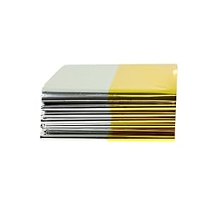 Unbekannt Rettungsdecke Gold-Silber-Folie 160 x 210cm