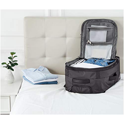 Amazon Basics Mercer Wheeled Duffel, Black