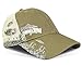 KC Caps Unisex Hunting Cap Bass Embroidery Baseball Hat with Air Mesh Back Velcro