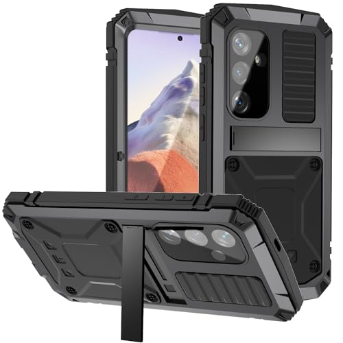 Coque métal pour Samsung Galaxy S24 armure intégrale premium avec verre trempé intégré