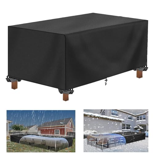 Housse de protection pour meubles d'extérieur 300x180x120cm imperméable - 2