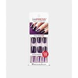 KISS imPRESS Nails Press-On Manicure Nails (BIPD280-Bright as a FeatherNewStyle