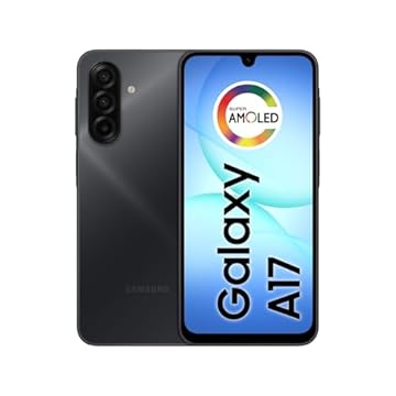 Celular Samsung Galaxy A17, 128GB, 4GB, 50MP Tela 6.7", IP54 - Preto