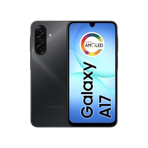 Celular Samsung Galaxy A17, 128GB, 4GB, 50MP Tela 6.7", IP54 - Preto