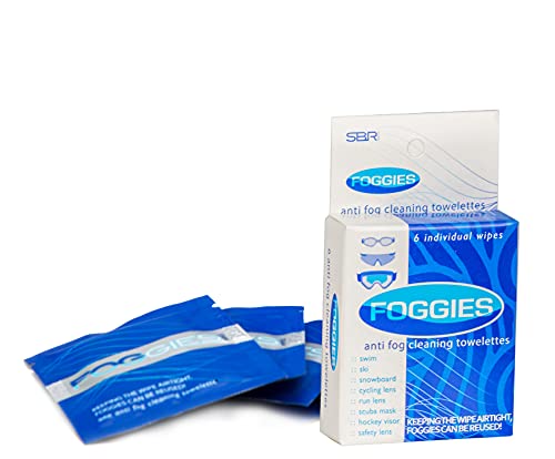 Foggies Anti-Fog Towelettes 6 Pack #TOP7