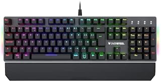 Oversteel TITANIUM TKL - Mechanical Gaming Keyboard, RGB, Red Switch, UK Layout
