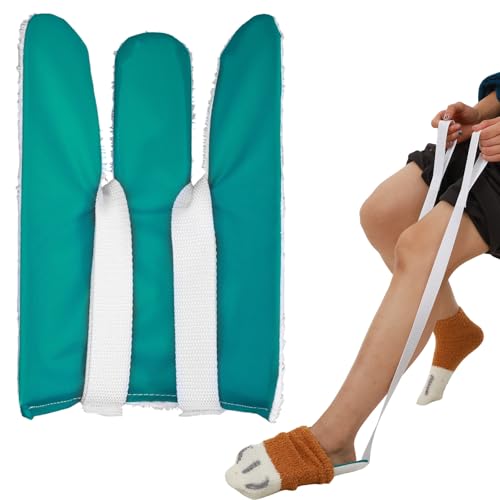 WLLHYF Sock Aid Sock Aid Device for Seniors, Disabled, Pregnant Women Putting and Off Socks with Foam Handles Sock-Assistant Device No Bending