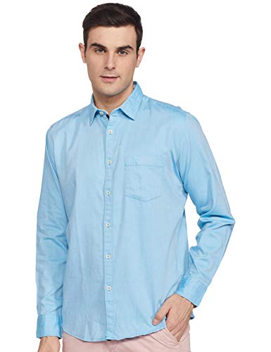 Image of Parx Mens Solid Casual Shirt