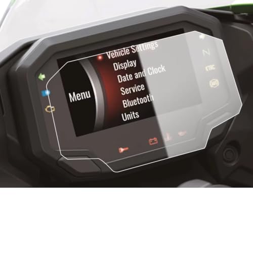 Film protection compteur Ninja 7 Hybrid E1 evite rayures tableau bord