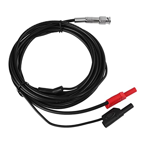 Image of HT30A Auto Test Lead for Oscilloscope, Heavy Duty 3 Meter BNC to Banana Adapter Cable