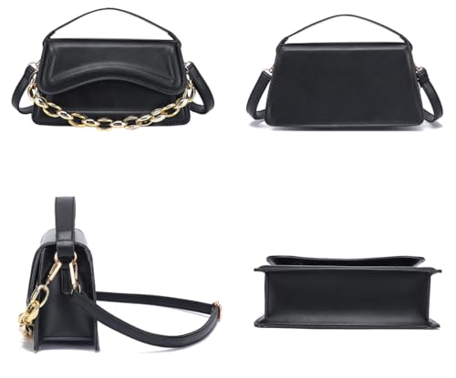 Image of Women Top Handle Clutch Handbag Cute Purse for Girls trendy Small Crossbody Bag