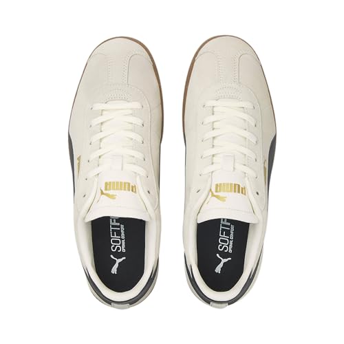 PUMA PUMA Unisex's Sneaker, Marshmallow Black Gold, 8 us