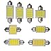 WDTZNP Kit de Lampe Automatique sans Erreur de Lampe de Lecture de dôme d'intérieur de véhicule de LED de 18 pièces, pour Chrysler Voyager IV 1999-2008 Canbus