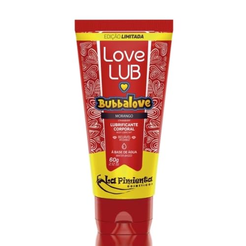 LUBRIFICANTE LOVE LUB MORANGO - EDIÇÃO LIMITADA LOVE LUB 60g - LA