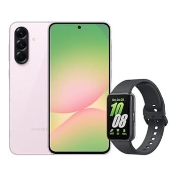 Samsung A56 5G (256GB) - Rosa + Galaxy Fit3 - Grafite