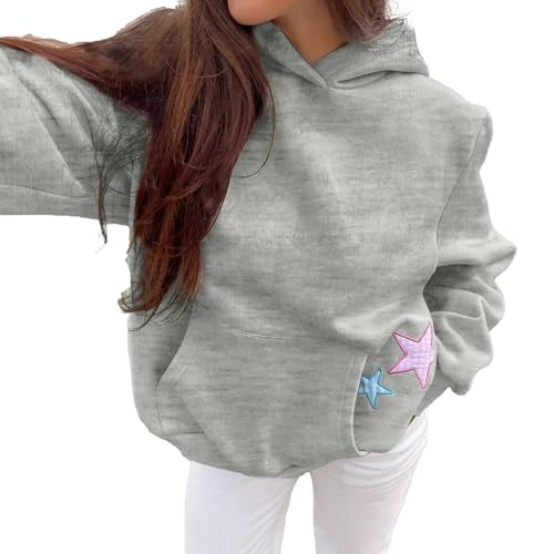 Sweat à capuche surdimensionné Y2k en polaire idéal pour les journées cocooning