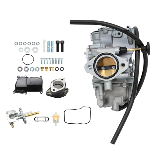 Jecoupoon Carburetor Carb Compatible with Warrior 350 YFM350 1987-2004 Moto-4 350 YFM350 1987-1995 Big Bear 350 YFM350 2WD 4WD 1987-1998 1UY-13586-02-00