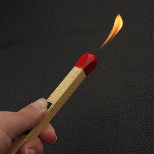 Encendedor Match Stick recargable con llama ajustable miniatura 5