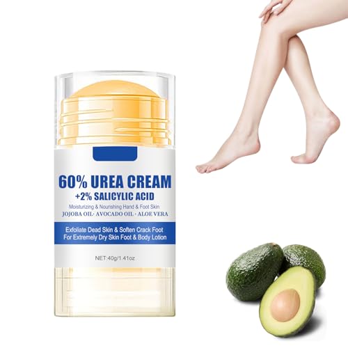 KUIRUNRX® Crema Para Pies, Crema Pies, Crema para Talones Agrietados, Para Pies Secos y Estropeados, Cuidado de Pies Bálsamo para Talones, Hidrata y Suaviza los Pies Secos