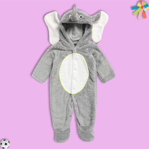 Image of miniklub Baby Front Open Long Sleeve Full Length Knitted Cotton Sleep Suit (Yellow Color)