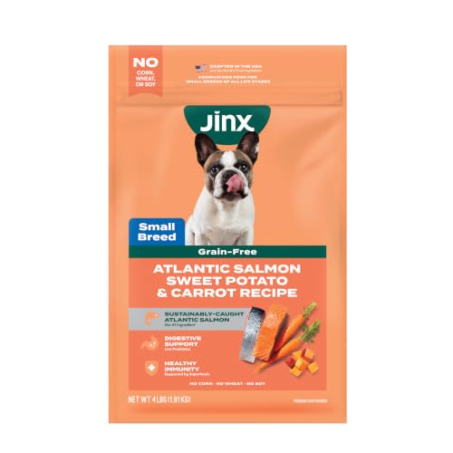 Jinx Grain Free Dry Dog Food, Small Breed - Real...