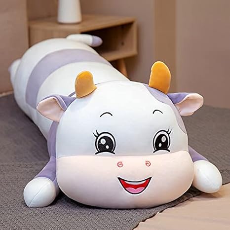 Amazon Co Jp 80cm 150cm横になっている牛ぬいぐるみかわいいぬいぐるみ枕クッションキャタピラー牛人形子供女の赤ちゃん誕生日プレゼント1cm紫 おもちゃ Amazon Co Jp 80cm 150cm横になっている牛ぬいぐるみかわいいぬいぐるみ枕クッションキャタピラー牛人形子供女の赤ちゃん誕生日プレゼント1cm紫 おもちゃ