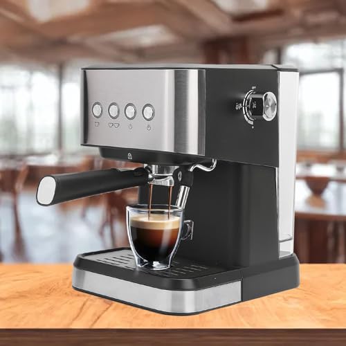 Cafetera semi automática con tanque 1.5 L y vaporizador miniatura 2