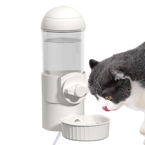 給水器 - クレートアクセサリー、取り外し可能なユニット|毎日の快適さのためにケージのペンやキャリアを含む小動物の生息地における安全で一定の水流をサポートするポータブル水和ツール