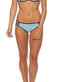Bra Society Women's Geometric Medium Coverage Hipster Bikini Bottom